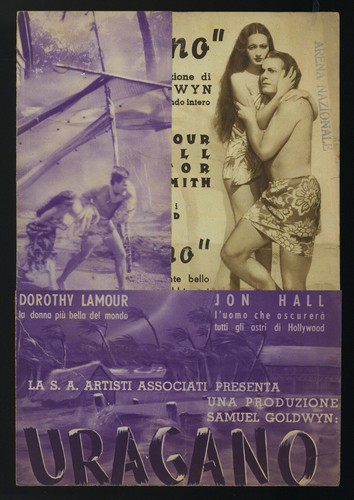 Cinema brochure uragano the - cinema-brochure,