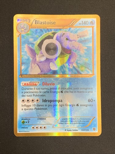 Pokemon tcg blastoise - blastoise, 137/135