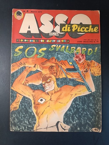 Fumetto albo uragano asso - albo,
