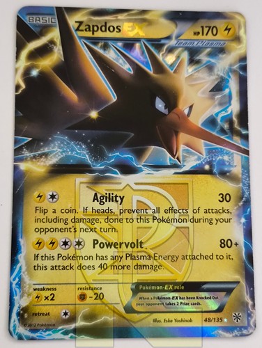 Zapdos hurricane plasma - zapdos, ex®