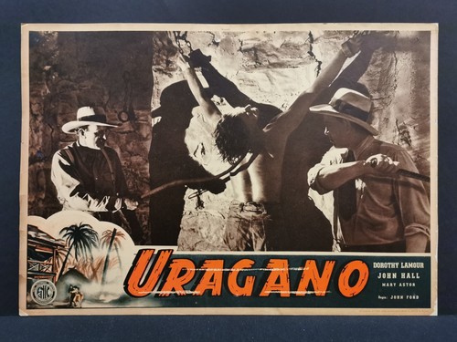 Uragano fotobusta poster john - fotobusta,